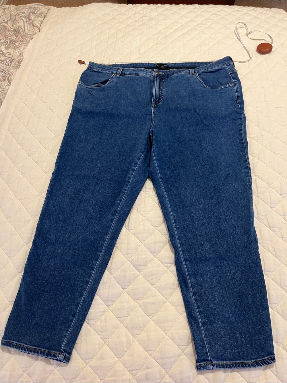 Universal Standard 25” Siene High Rise Straight-Leg Women's Jeans 24 24W 3x